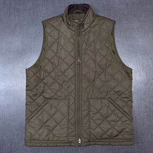 BARBOUR OLIVE GREEN VEST
